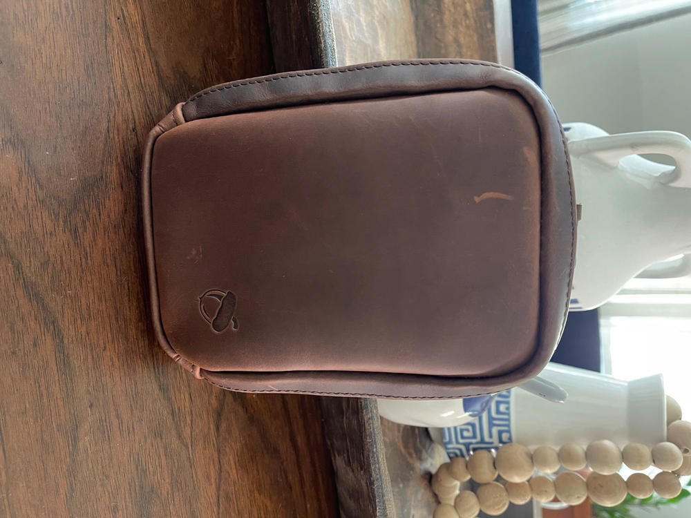 Admin Pouch - Leather - Customer Photo From Mike Martindale