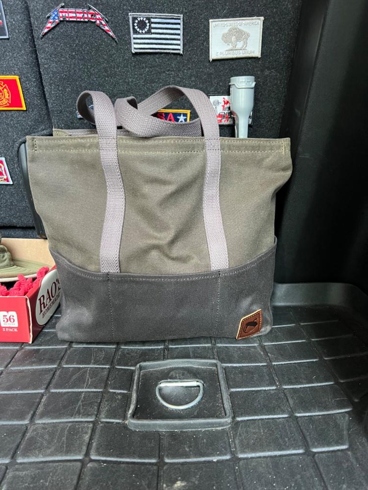 Work Tote - Customer Photo From Tom Christiano