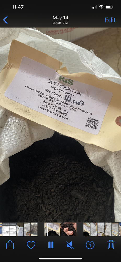Oly Mountain Fish Compost - Customer Photo From Nizmo