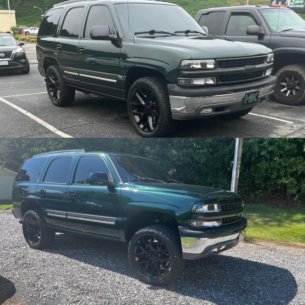 2000-2006 Chevy/GMC Tahoe Yukon Suburban 1500 2WD 4X4 3" Full Lift Kit With Extended Shocks and Tool - Customer Photo From Garrett Gunter