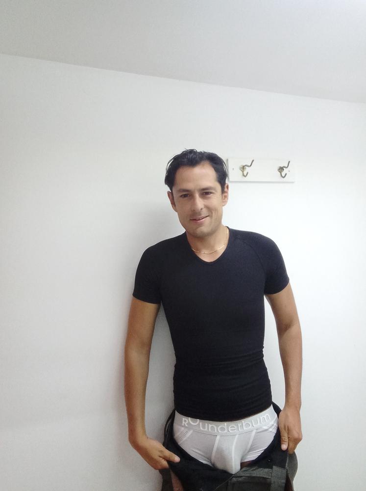 Cotton Compression T-Shirt - Customer Photo From Robin K.