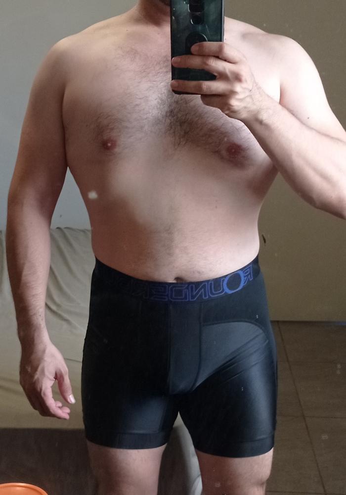 WORKOUT Padded Boxer Brief - Customer Photo From Jorge A.