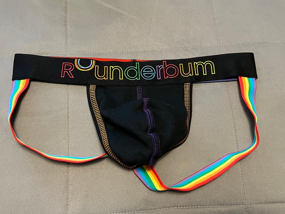 NEON PRIDE - Lift Jockstrap - Customer Photo From Cristian C.
