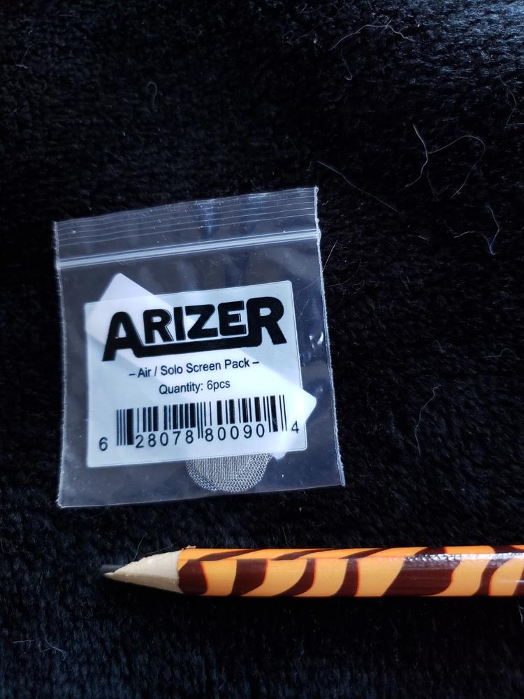 Arizer Air/Solo Screen Pack - Customer Photo From Olivia Mathias