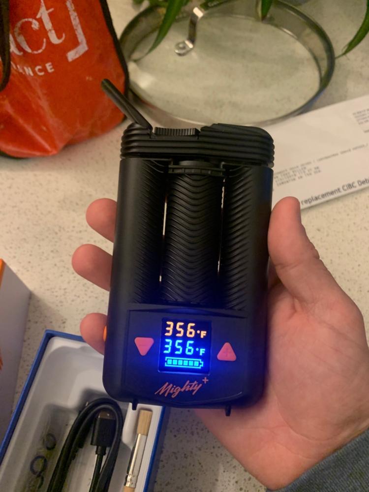 Mighty+ (Plus) Vaporizer - Customer Photo From Cody Miller