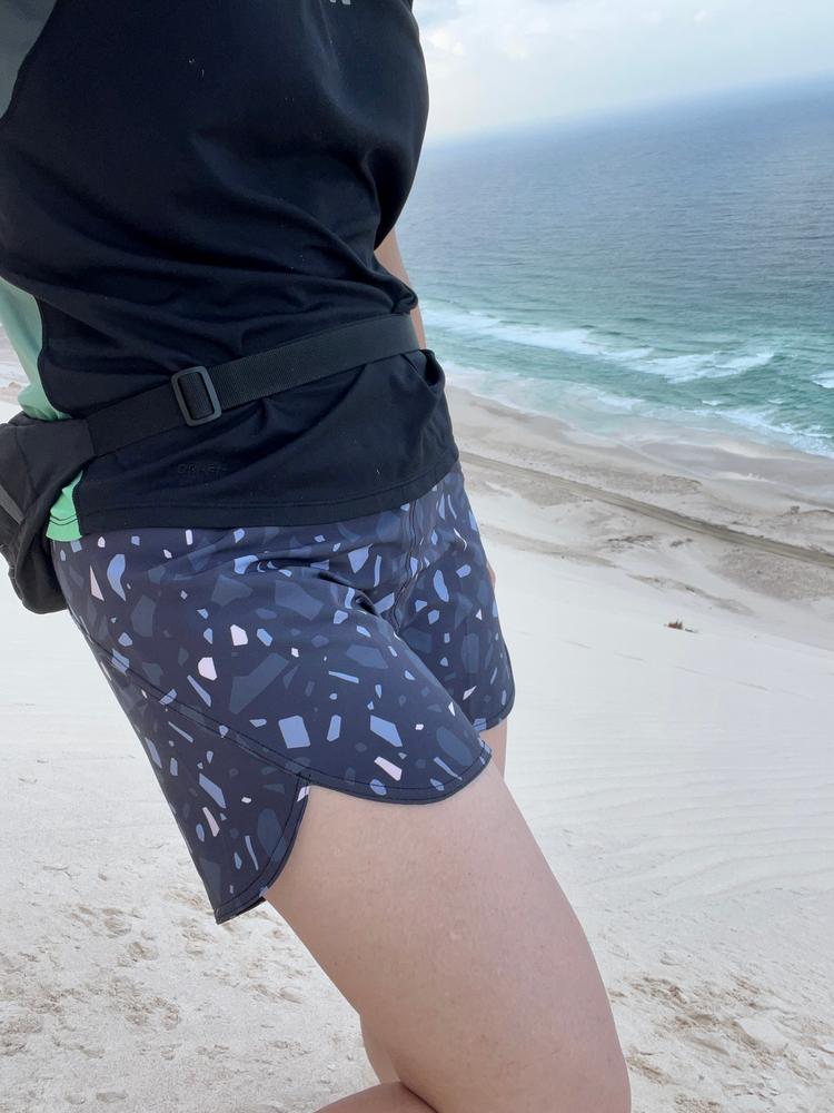 Breeze Shorts Black Slate (2022) - Customer Photo From Anja 
