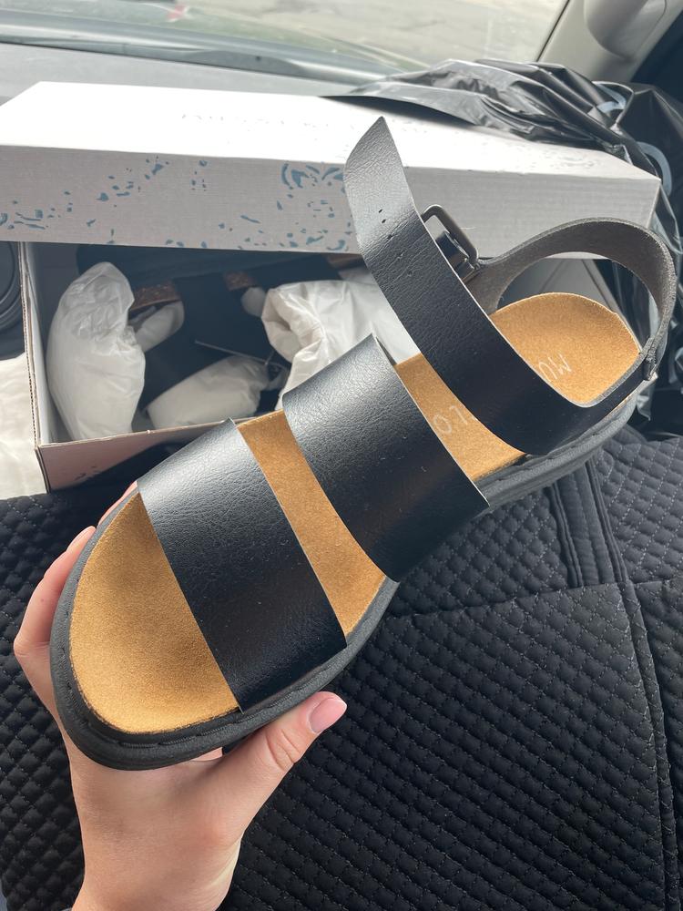 Martita Leather Platform Sandals - Customer Photo From Shelby Marziale