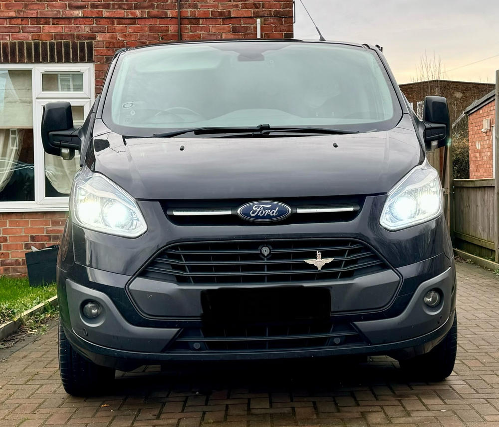 Ford Transit Custom Complete Headlight Package (Pre Facelift) - Customer Photo From John J.