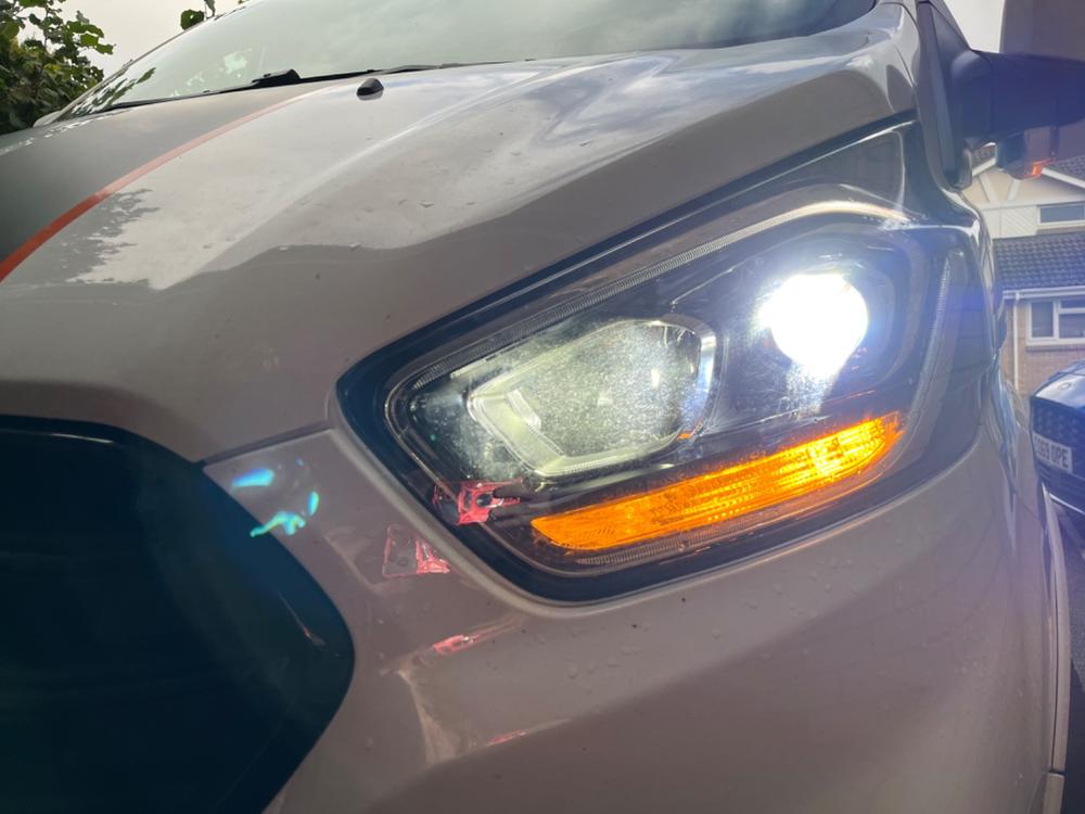 Ford Transit Custom Complete Headlight Package (Facelift) - Customer Photo From Jason W.