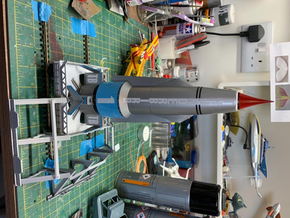 1:144 Thunderbird 1 Model Kit - Customer Photo From Bernard Robinson