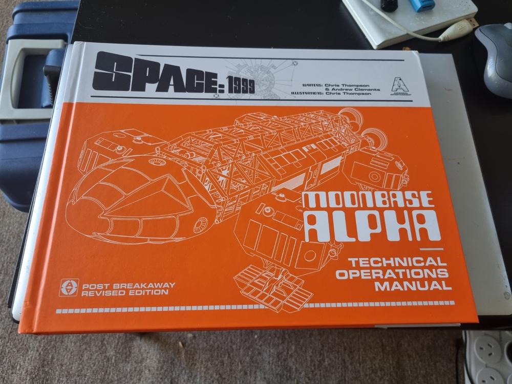 Space: 1999 Moonbase Alpha Technical Operations Manual - Customer Photo From Marcus Harris