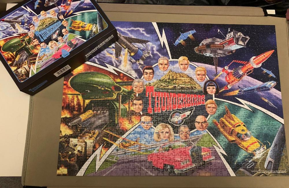 Thunderbirds Jigsaw Puzzle by Lee Sullivan  [Official & Exclusive] - Customer Photo From Michael Macey