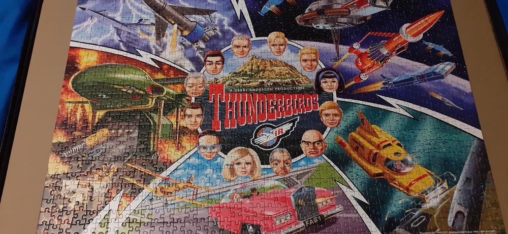 Thunderbirds Jigsaw Puzzle by Lee Sullivan  [Official & Exclusive] - Customer Photo From Steve Pochly