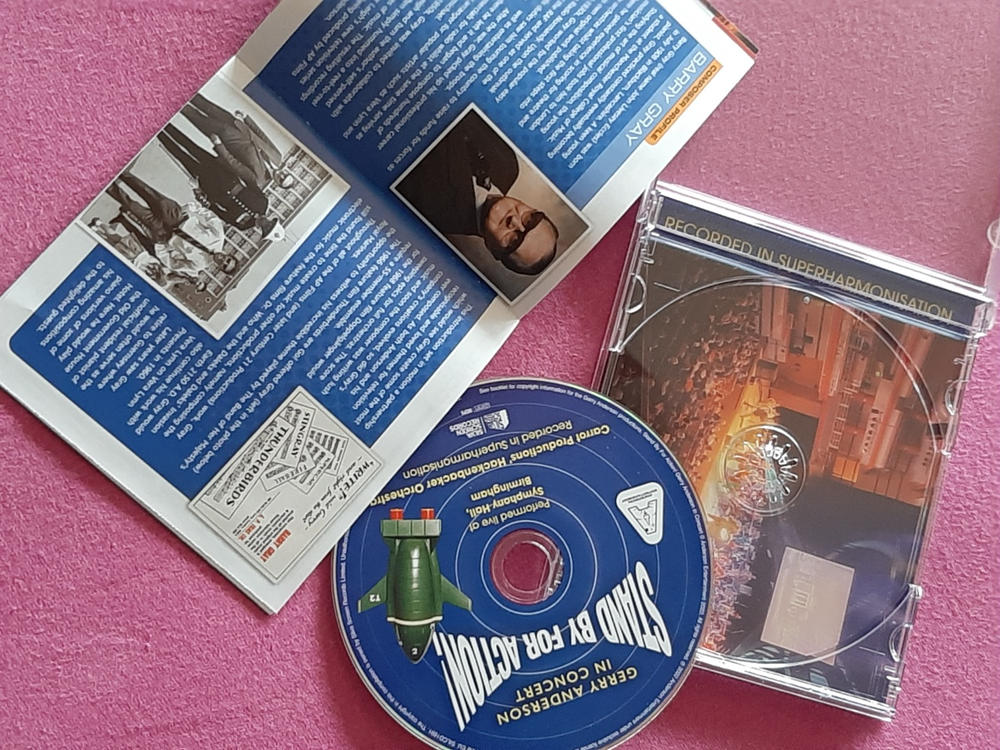 Stand by for Action! Gerry Anderson in Concert – The Original Live Concert Recording on CD - Customer Photo From Alain ROUSSINANGUE