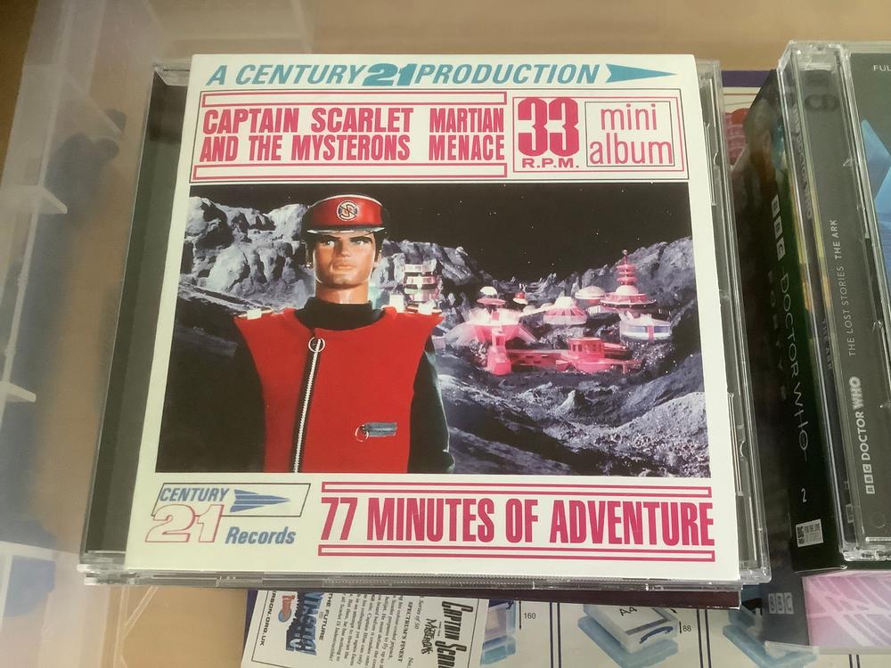 Captain Scarlet and the Mysterons: Martian Menace Limited Edition (CD) - Customer Photo From Andrew Hsieh