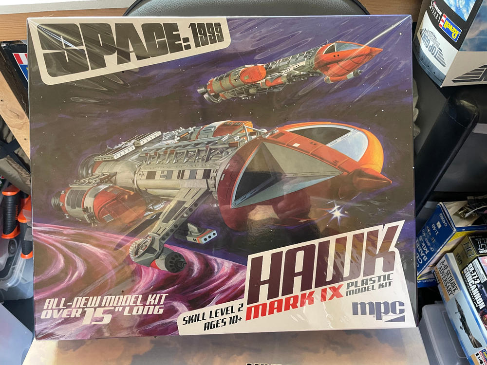 Space: 1999 Hawk Mk IX 1:48 Scale Model Kit - Customer Photo From DAVID SLADE