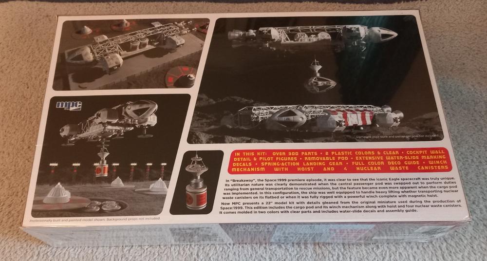 Space: 1999 22" Eagle with Cargo POD 1:48 Scale Model Kit - Customer Photo From Michael Salvi