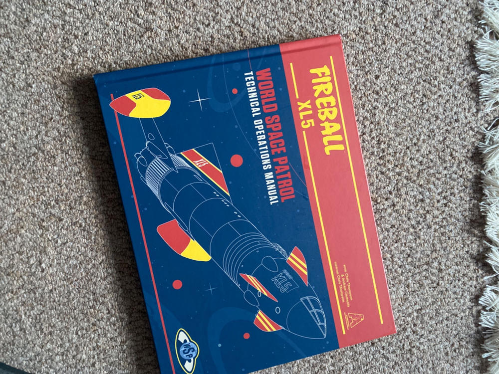Fireball XL5 World Space Patrol Technical Operations Manual (Hardcover Book) - Customer Photo From mark
