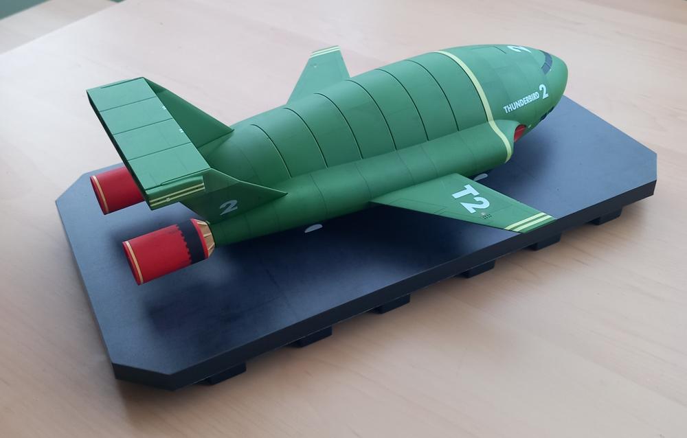 Thunderbird 2 Die Cast Collectible – Limited Edition - Customer Photo From Michael