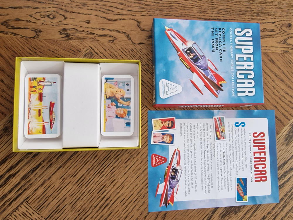 Supercar Confectionary Cards Reissue - Customer Photo From paul sheppard