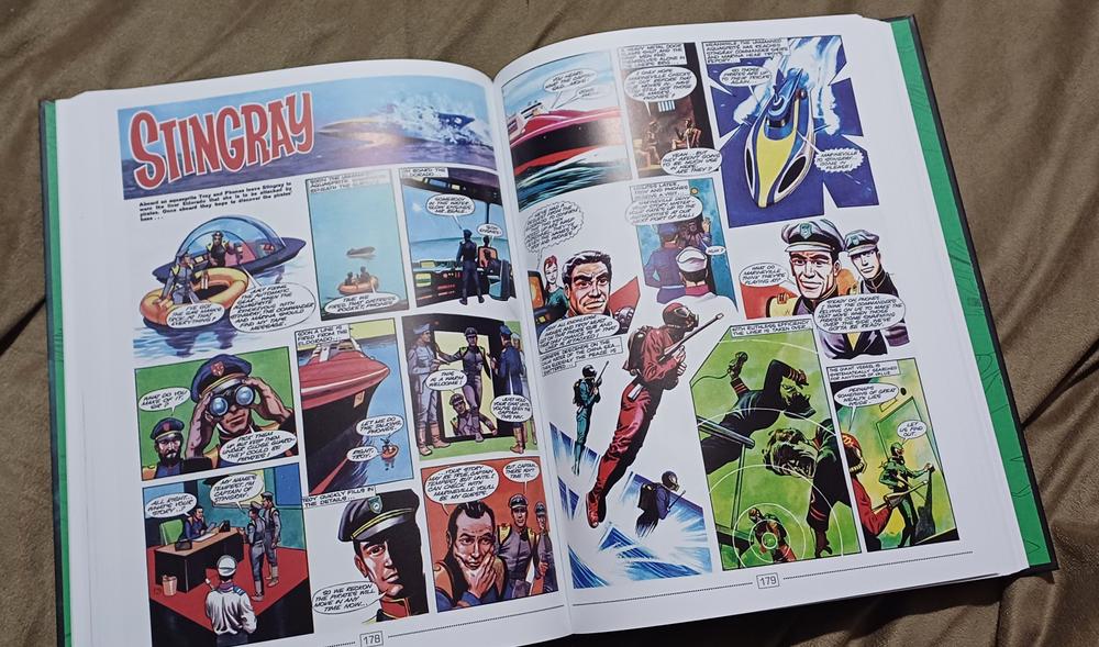 Stingray Comic Anthology Volume One – Tales from the Depths - Customer Photo From Lee Perkins