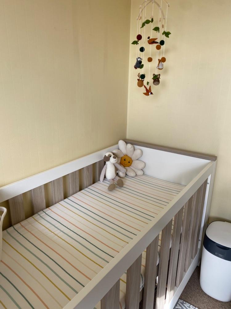 Lullaby Hypo-Allergenic Bamboo Foam Cot Bed Mattress CuddleCo