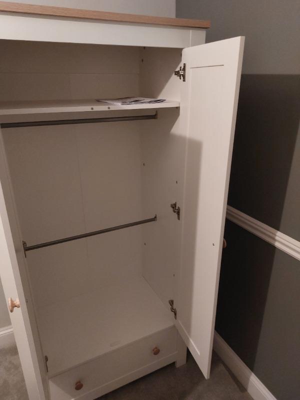 Luna 3 Piece Nursery Furniture Set - White & Oak - Customer Photo From Anonymous