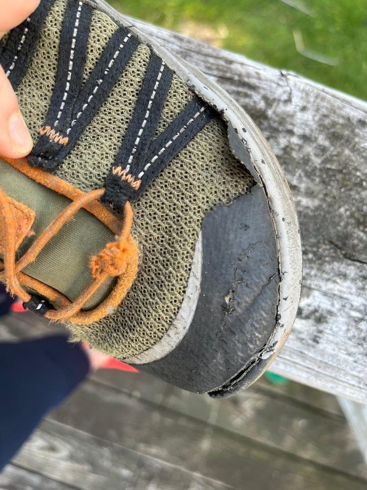 Kids Truckee - Olive Green/Orange - Customer Photo From Danielle