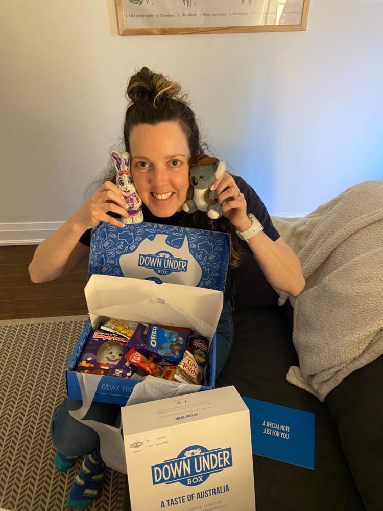 Extra Large Aussie Easter Box - Customer Photo From Helen Voutier