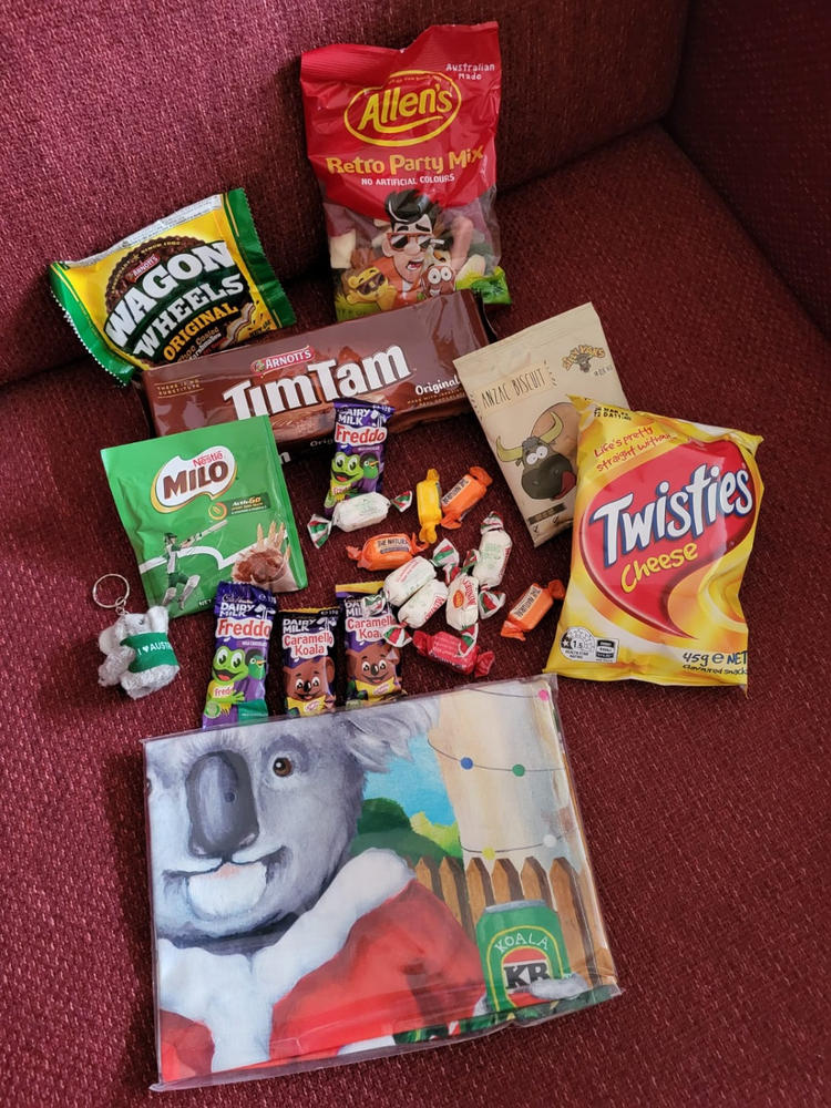 Standard Aussie Christmas Care Package - Customer Photo From Anonymous