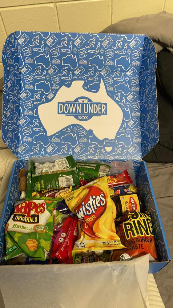 Extra Large Aussie Christmas Care Package - Customer Photo From Fiona Meagher