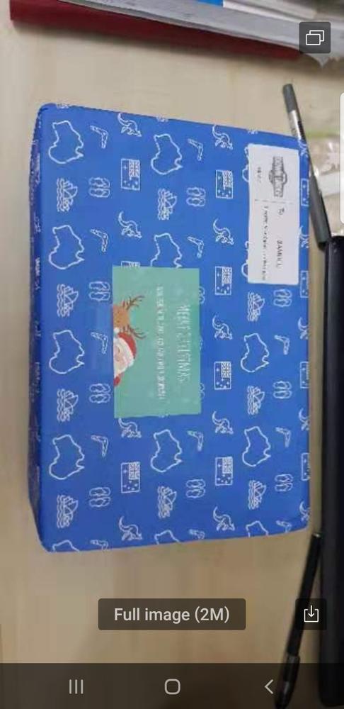 Aussie Christmas Care Package - Customer Photo From WENDY MUDGE