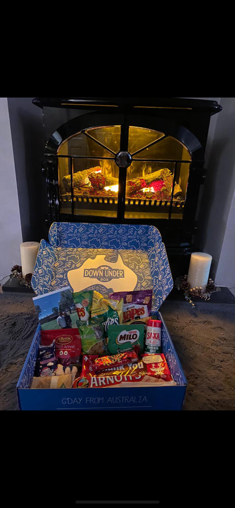 Aussie Christmas Care Package - Extra Large Box - Customer Photo From Lousie Headon 