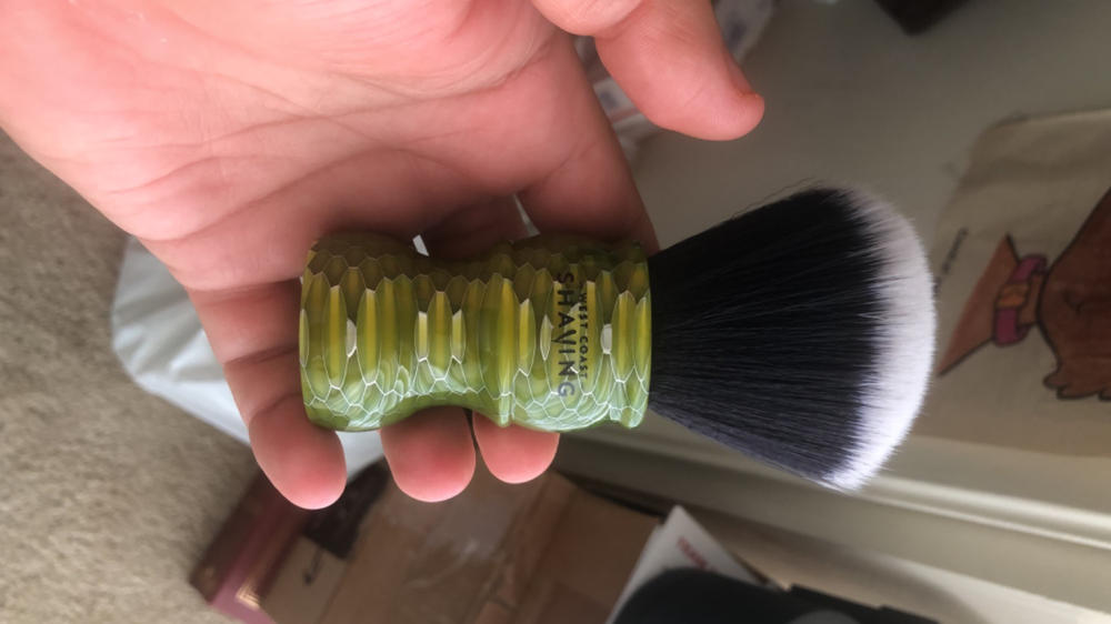 WCS Synthetic Shaving Brushes, Honeycomb - Customer Photo From Luis Garcia