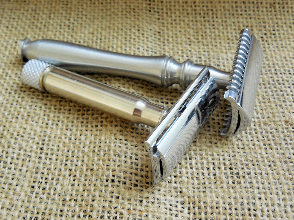 WCS Lithe Safety Razor Head Designed by Charcoal Goods - Customer Photo From Eric Mullica