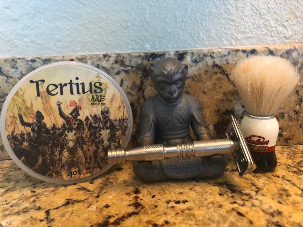 WCS Lithe Safety Razor Head Designed by Charcoal Goods - Customer Photo From Herman Neal