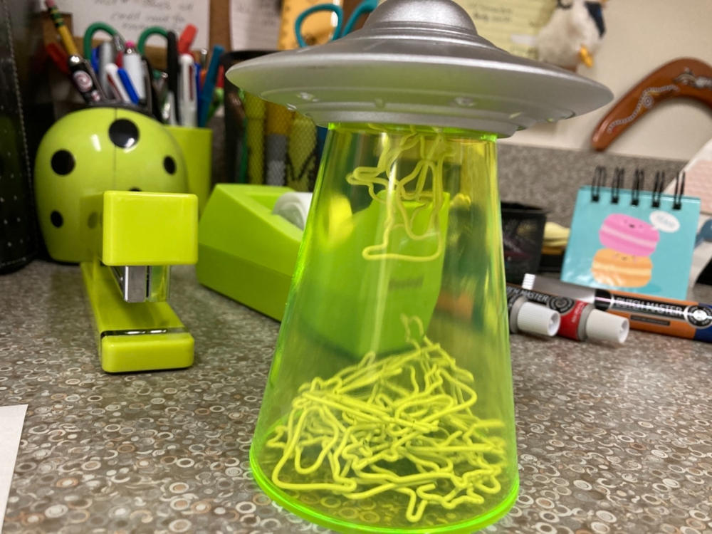 Filing Saucer - Paper Clip Holder - Grandpa Joe's Candy Shop