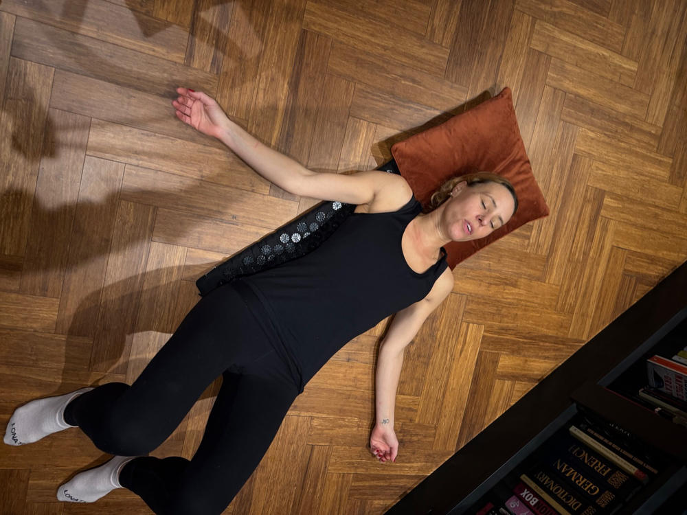 Shakti Premium Acupressure Mat - Customer Photo From alison Hallam