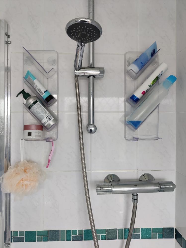Rustproof & Easy Clean: The ShowerGem Shower Caddy - Customer Photo From Ken Ritchie