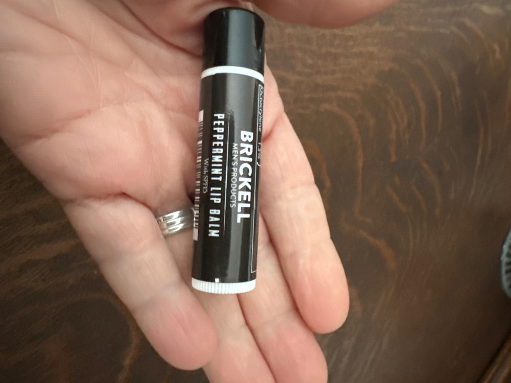 No Shine Lip Balm for Men
