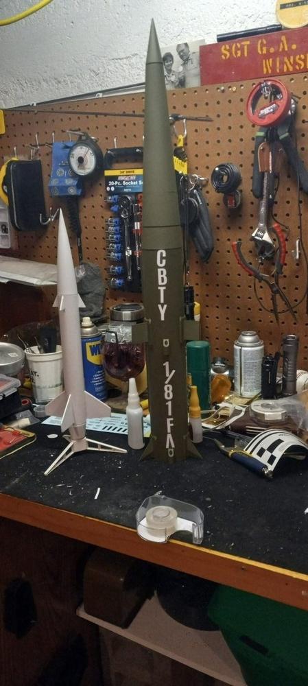Pershing 1A Builders Kit 1/15th Scale - Customer Photo From Donald Winsley