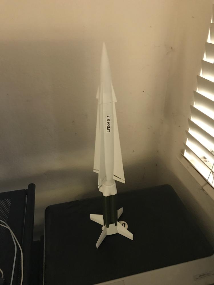 Nike Hercules Model Rocket Kit - Customer Photo From Michael