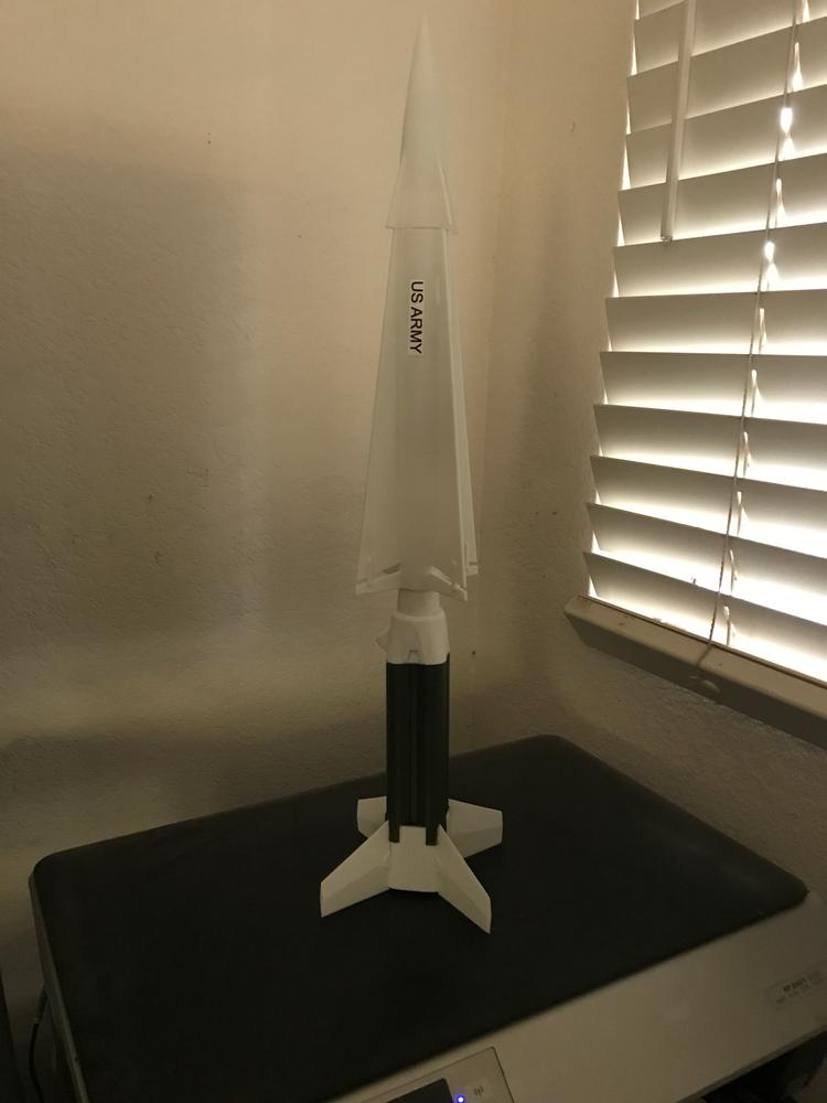 Nike Hercules Model Rocket Kit - Customer Photo From Michael