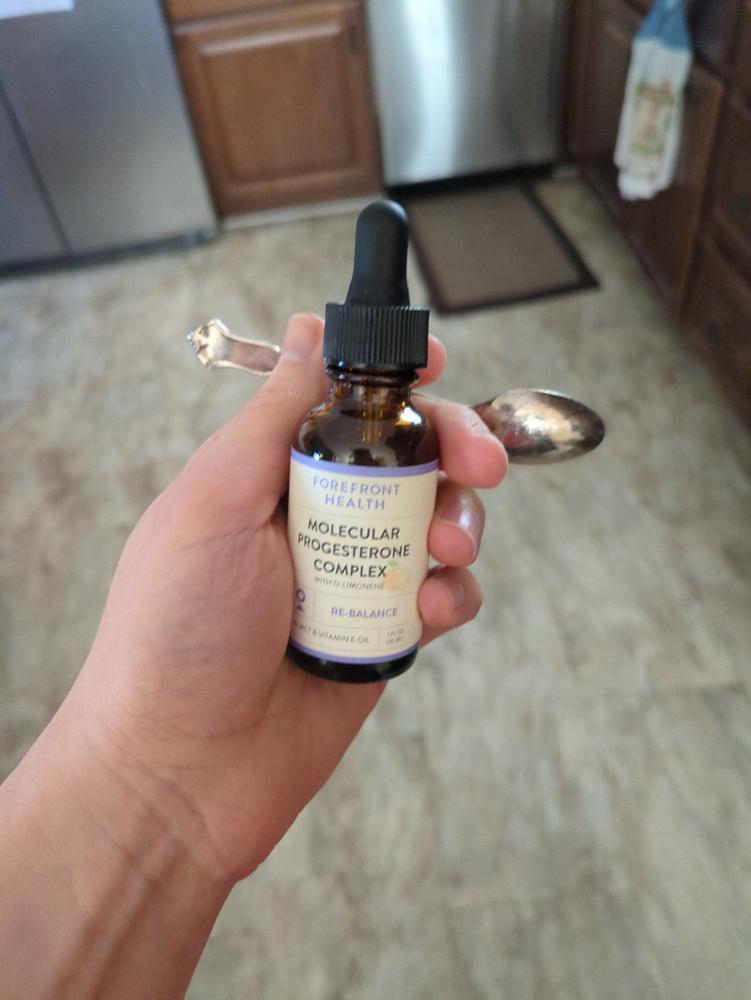 Molecular Progesterone Complex - Customer Photo From Rebecca Kopsch