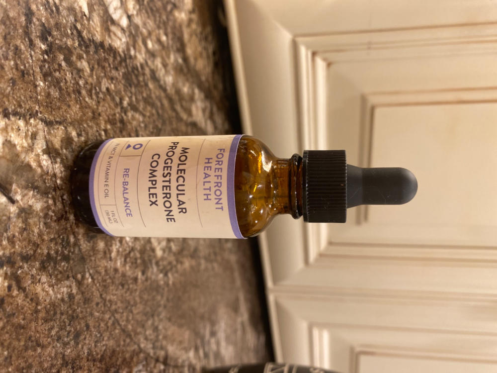 Molecular Progesterone Complex - Customer Photo From Melissa Farrar