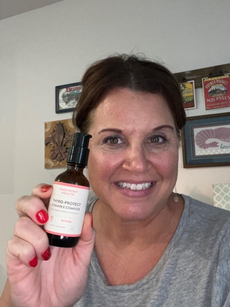Thyro-Protect Vitamin E Complex - Customer Photo From Becky Everton
