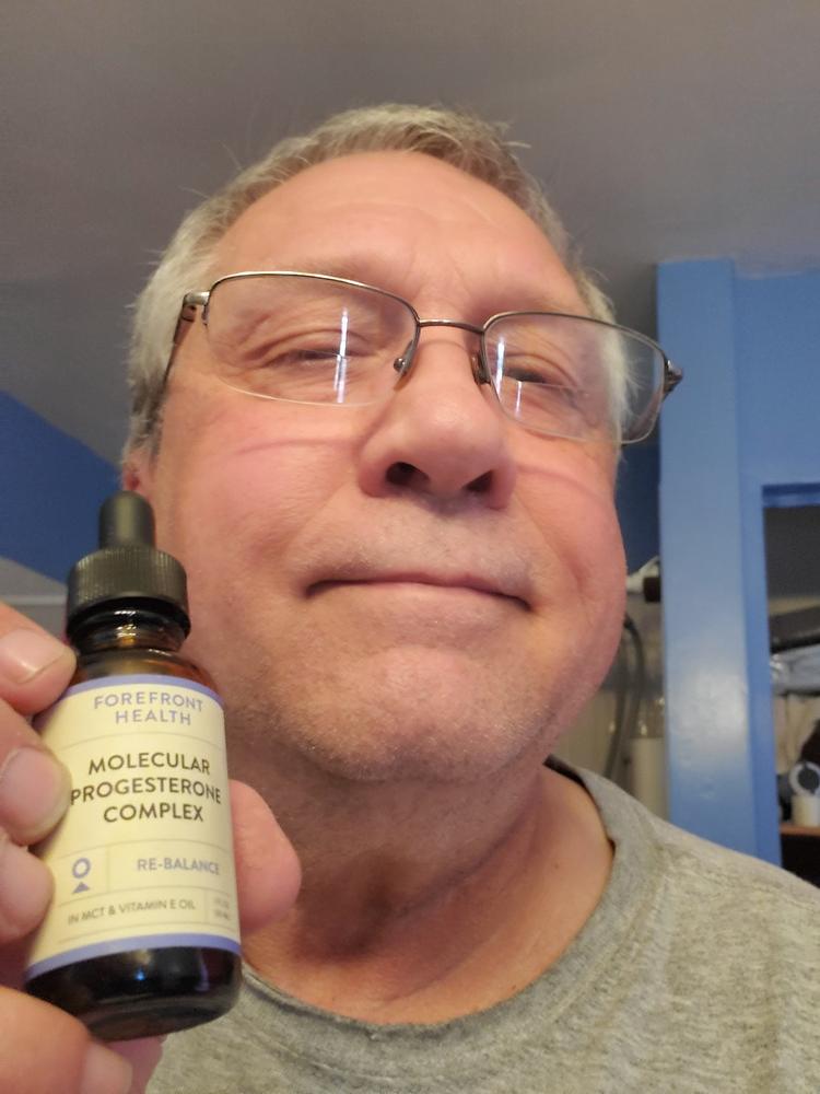 Molecular Progesterone Complex - Customer Photo From George Tips