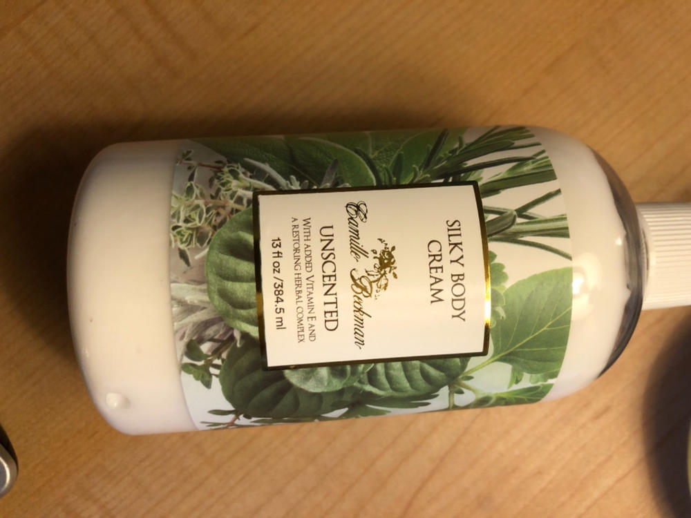 Silky Body Cream 13oz Unscented - Customer Photo From Mary Nordmeyer