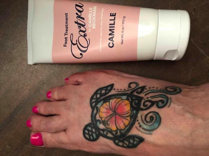 Foot Cream 6 oz Foot Treatment Extra - Camille - Customer Photo From Beverly Singleton
