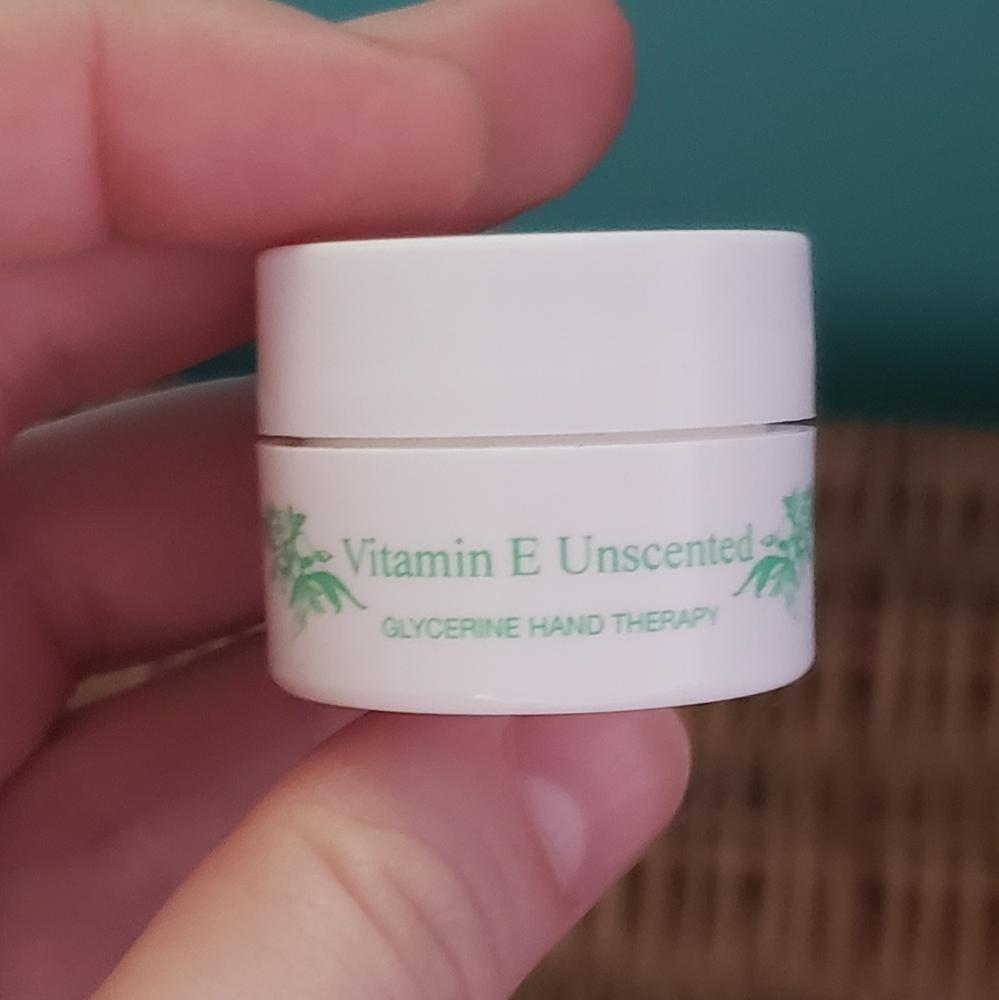 GLYCERINE HAND THERAPY™ .25oz Vitamin E - Unscented - Customer Photo From Ashley K